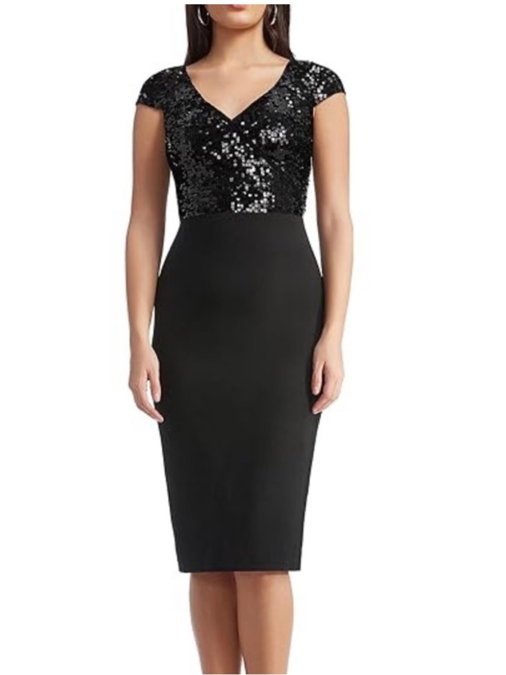 Dress the Population Jaleah Black Sequin dress - Picture 3 of 13